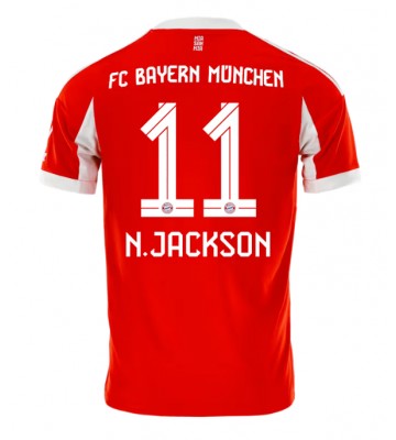 Bayern Munich Nicolas Jackson #11 Hjemmebanetrøje 2025-26 Kortærmet